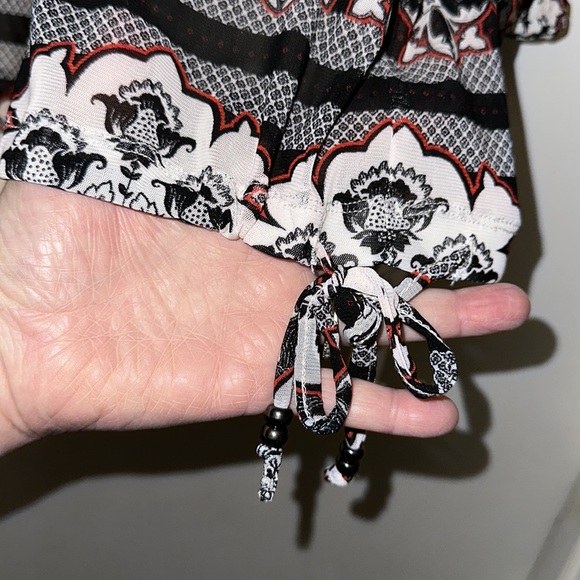 Hearts of Palm Opposites Attract Group Lined Top NWT SZ 2X - Picture 6 of 9